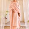 Glorious Orange Color Heavy Georgette Designer Salwar Suit