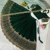Beautiful Black Color Georgette With Embroidery Sequence Work Lehenga Choli