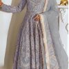 Dreamy Grey Color Heavy Net with sequence And Embroidery Work Anarkali Suit