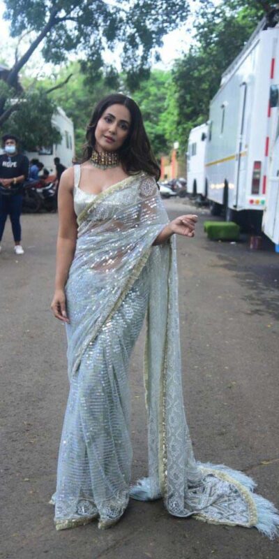 KT 230 White Saree : Heavy Nylon Mono Net Blouse : Banglori Satin Silk Work : Embroidery With Heavy Sequence Work Wedding, Festive @1999/- | Bollywood Sarees, Creative Sarees, Designer Sarees, Embroidered Sarees, Party Wear Sarees, Sarees