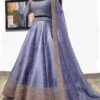 LG 396 Light Purple Lehenga : Mulberry Silk Blouse : Mulberry Silk Embroidery Sequence Work Wedding, Party, Festive @1899/- | Bollywood Lehenga, Creative Lehenga, Designer Lehenga, Embroidered Lehenga, Lehenga, Party Wear Lehenga