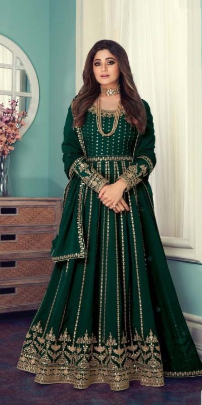 gorgeous-green-color-georgette-with-sequence-work-gown