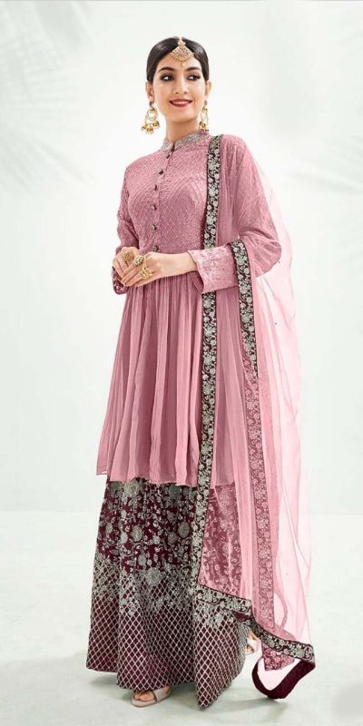 latest-purple-color-georgette-with-embroidery-work-sharara-suit