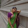 Dazzling Parrot Green Color Soft Lichi Silk Cloth Rich Pallu Saree