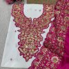 Glamorous White & Pink Color Silk Thread Sequence Salwar Suit