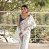 Radiant Light Grey Heavy Devsena Soft Silk Digital Printed Saree