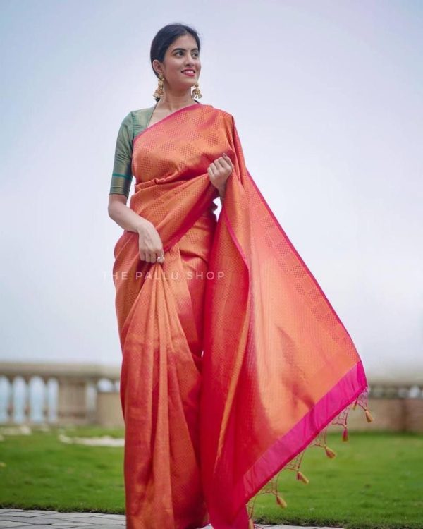 KP 4099 Pink Color Soft Lichi Silk Cloth Rich Pallu All Over Saree Events Casual, Wedding, Festive, Events Etc. Expected Delivery  4-6 Working Days @1349/- | Bollywood Sarees, Creative Sarees, Designer Sarees, Embroidered Sarees, Ethnic Saree, Modern Digital sarees, Party Wear Sarees, Sarees