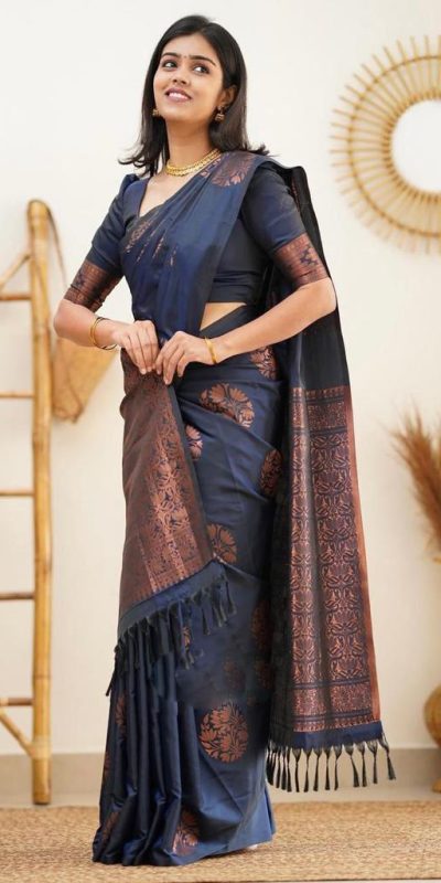 KP 4064 Royal Blue Color Soft Lichi Silk Jacquard On All Over Saree Casual, Party Wear, Wedding, Events Etc. Expected Delivery 4-6 Working Days @1249/- | Bollywood Sarees, Creative Sarees, Designer Sarees, Embroidered Sarees, Ethnic Saree, Modern Digital sarees, Party Wear Sarees, Sarees