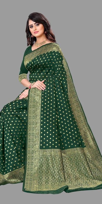 KP 4012 Stone Green Color Soft Lichi Silk Cloth Rich Pallu Work Saree Casual, Party Wear, Wedding, Events Etc.   Expected Delivery 4-6 Working Days @ 1349/- | Bollywood Sarees, Creative Sarees, Designer Sarees, Embroidered Sarees, Ethnic Saree, Modern Digital sarees, Party Wear Sarees, Sarees