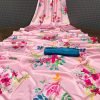 Aglow Pink Color Devsena Soft Silk Digital Printed Work Saree