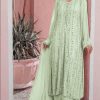 Special Green Color Georgette Embroidered Sequence Salwar Suit