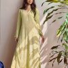 Special Yellow Color Georgette Thread Embroidery Salwar Suit