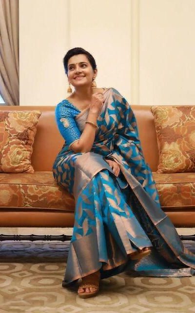 KP 4057 Blue Color Soft Lichi Silk Jacquard On All Over Saree Casual, Party Wear, Wedding, Events Etc. Expected Delivery 4-6 Working Days @1349/- | Bollywood Sarees, Creative Sarees, Designer Sarees, Embroidered Sarees, Ethnic Saree, Modern Digital sarees, Party Wear Sarees, Sarees