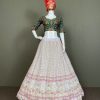 Perfect White Georgette Sequence Embroidery Lehenga Choli