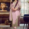 Aglow Light Purple Georgette Embroidery Sequence Salwar Suit