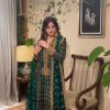 Fancy Green Color Georgette Sequence Embroidery Salwar Suit
