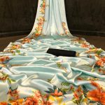 Graceful Light Blue Color Devsena Soft Silk Digital Printed Saree