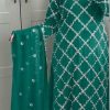 Grand Green Color Georgette Embroidered Hand Work Salwar Suit