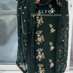Special Green Georgette Embroidery Sequence Salwar Suit