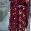 Special Maroon Georgette Embroidery Sequence Salwar Suit