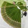 Fancy Green Color Georgette Embroidery Lehenga Choli