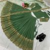 Fancy Light Green Color Georgette Embroidery Lehenga Choli