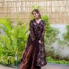 Splendorous Coffee Color Georgette Digital Printed Salwar Suit