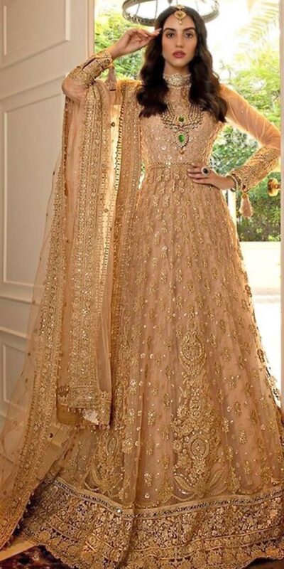 FC 194 Golden Color Butterfly Net Embroidery Salwar Suit Wedding, Party, Festive events, Expected Delivery  4-6 Working Days @2099 | Casual Suits, Creative suits, Designer Suits, Palazzo Suits, Party Wear Suits, Patiala Suits, Salwar suit, Straight Suits