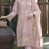 Fantastic Light Pink Color Organza With Embroidery Sequence Work Salwar Suit