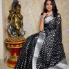 Special black Color Soft Litchi Silk Rich Pallu & Jacquard Work Saree
