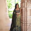 Beautiful Pista Color Chant Crepe Kalamkari Print Lehenga Choli