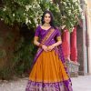 Superb Mustad Color Tushar Silk Patola Printed  Lehenga Choli