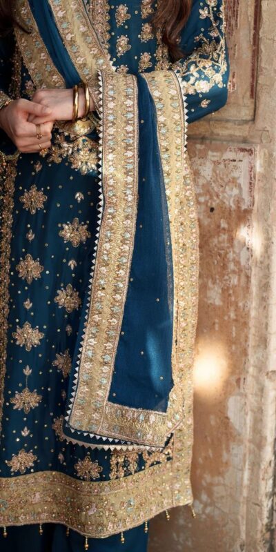 ZF 415 Navy Blue Color Georgette Sequence Work Salwar Suit Casual, Wedding, Festive, Events . Expected Delivery  4-6 Working Days @2149/- only      | Casual Suits, Jump Suits, Creative suits, Designer Suits, Palazzo Suits, Party Wear Suits, Patiala Suits, Salwar suit, Straight Suits
