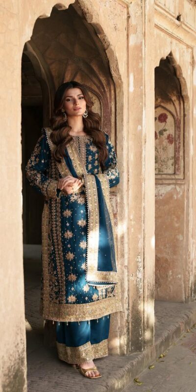 ZF 415 Navy Blue Color Georgette Sequence Work Salwar Suit Casual, Wedding, Festive, Events . Expected Delivery  4-6 Working Days @2149/- only      | Casual Suits, Jump Suits, Creative suits, Designer Suits, Palazzo Suits, Party Wear Suits, Patiala Suits, Salwar suit, Straight Suits