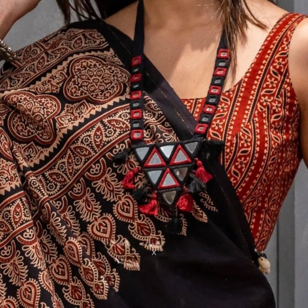 Black Rayon Printed Work Lehenga Choli