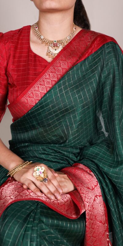 YNF 7029 Green Color Tussar Chex Patola Print Weaving Work Border Saree Casual, Wedding, Festive, Events . Expected Delivery  4-6 Working Days @1499/- only                                | Embroidered Sarees, Bollywood Sarees, Creative Sarees, Designer Sarees, Ethnic Saree, Modern Digital sarees, Party Wear Sarees, Sarees