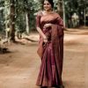 KP 3075 Maroon Soft Lichi Silk Whit Designer Jacquard Work in Saree it Grab for ₹1399. Delivery 4-6 Working Days. Shop now. | Embroidered Sarees, Bollywood Sarees, Creative Sarees, Designer Sarees, Ethnic Saree, Modern Digital sarees, Party Wear Sarees, Sarees