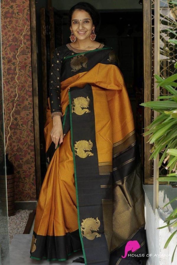 KP 2060 Mustard Color Work in Soft Lichi Silk Jacquard Work Saree Designer On for ₹1449. Delivery 4-6 Working Days. Shop now. | Embroidered Sarees, Bollywood Sarees, Creative Sarees, Designer Sarees, Ethnic Saree, Modern Digital sarees, Party Wear Sarees, Sarees