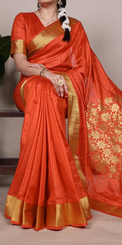 YNF 7903 Orange Color Raw Silk Zari Weaving Work Saree Casual, Wedding, Festive, Events . Expected Delivery 4-6 Working Days @1699/- only | Creative Sarees, Embroidered Sarees, Bollywood Sarees, Designer Sarees, Ethnic Saree, Modern Digital sarees, Party Wear Sarees, Sarees