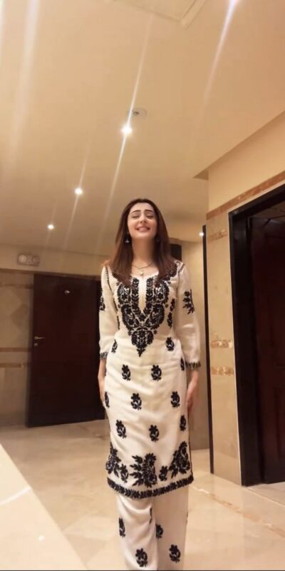 BE 376 White Color Muslin Embroidery Work Salwar Suit Casual, Wedding, Festive, Events . Expected Delivery 4-6 Working Days @1849/- only | Casual Suits, Jump Suits, Creative suits, Designer Suits, Palazzo Suits, Party Wear Suits, Patiala Suits, Salwar suit, Straight Suits