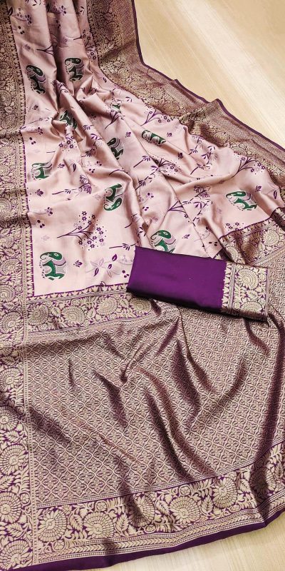 KP 6004 Wine Soft Lichi Silk Jacquard Work With Designer Work Saree. Grab it for ₹1499. Delivery 4-6 Working Days. Shop now. | Embroidered Sarees, Bollywood Sarees, Creative Sarees, Designer Sarees, Ethnic Saree, Modern Digital sarees, Party Wear Sarees, Sarees