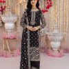 SRK 5238 Black Faux Georgette With 5mm Embroidery Sequence Work with Beads Work Wedding, Party, Festive, Events, 4-6 Working Days At 2399 | Casual Suits, Jump Suits, Creative suits, Designer Suits, Palazzo Suits, Party Wear Suits, Patiala Suits, Salwar suit, Straight Suits