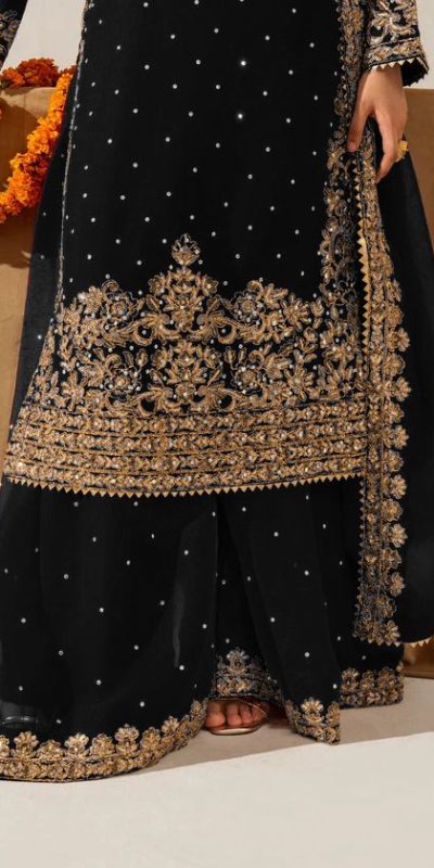 RTC 5901 Black Faux Georgette Salwar Suit Perfect for Wedding, Party, Raksha Bandhan, Eid, Pooja –. Introductory Price ₹2449. Delivery 4-6 Working Days. | Casual Suits, Jump Suits, Creative suits, Designer Suits, Palazzo Suits, Party Wear Suits, Patiala Suits, Salwar suit, Straight Suits