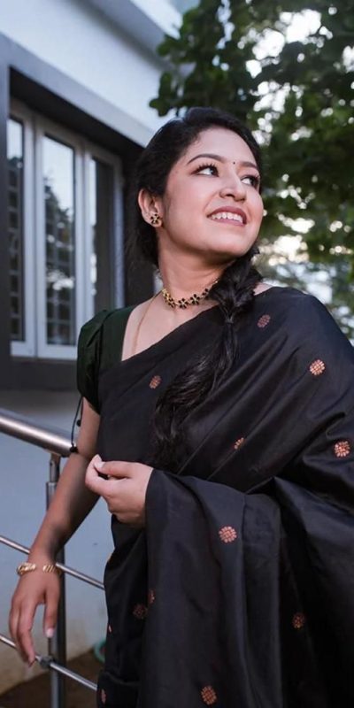 KP 5000 Black Soft Lichi Silk Saree with Designer Work. Wedding, Party, Festive, Events, Now at just ₹1249. Delivery 4-6 Working Days. Shop now. | Embroidered Sarees, Bollywood Sarees, Creative Sarees, Designer Sarees, Ethnic Saree, Modern Digital sarees, Party Wear Sarees, Sarees