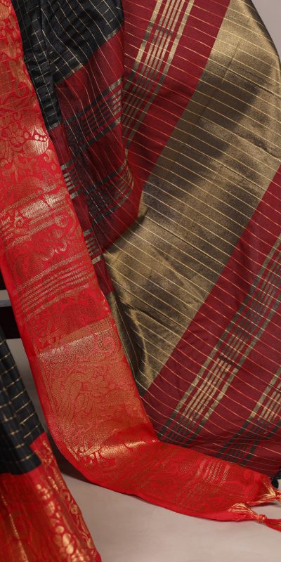 YNF 7405 Black Poly Cotton With Zari Work Saree . Wedding, Party, Festive, Events Now at just ₹1449. Delivery 4-6 Working Days. Shop now. | Embroidered Sarees, Bollywood Sarees, Creative Sarees, Designer Sarees, Ethnic Saree, Modern Digital sarees, Party Wear Sarees, Sarees