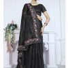 BT Sarangi Black Premium Jimmy cho Silk Saree with Embroidery Work & Zari Work. Exclusive Offer ₹2899. Delivery 4-6 Working Days. Shop now. | Embroidered Sarees, Bollywood Sarees, Creative Sarees, Designer Sarees, Ethnic Saree, Modern Digital sarees, Party Wear Sarees, Sarees