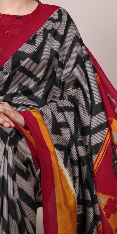 YNF 7043 Black Color Tasar Silk Printed With Designer Work Saree. Festive Deal ₹1549. Delivery 4-6 Working Days. Shop now. | Embroidered Sarees, Bollywood Sarees, Creative Sarees, Designer Sarees, Ethnic Saree, Modern Digital sarees, Party Wear Sarees, Sarees