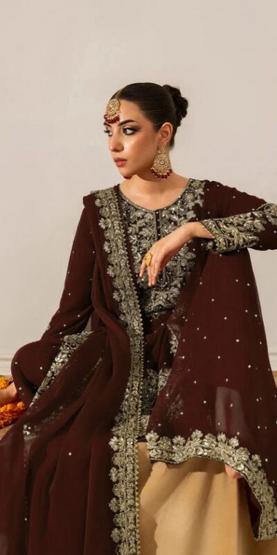 RTC 5901 Brown Faux Georgette Salwar Suit Perfect for Wedding, Party, Raksha Bandhan, Eid, Pooja –. Introductory Price ₹2449. Delivery 4-6 Working Days. | Casual Suits, Jump Suits, Creative suits, Designer Suits, Palazzo Suits, Party Wear Suits, Patiala Suits, Salwar suit, Straight Suits