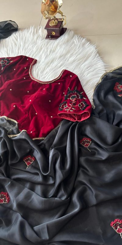 AC AZAELEA Dark Blue Rangoli Silk Lace Work & Resham Work Saree with . Exclusive Offer ₹2549. Delivery 4-6 Working Days. Shop now. | Creative Sarees, Embroidered Sarees, Bollywood Sarees, Designer Sarees, Ethnic Saree, Modern Digital sarees, Party Wear Sarees, Sarees