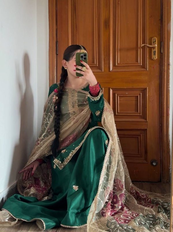 LG 1996 Green Chinon Salwar Suit Perfect for Wedding, Party, Festival Celebrations, Diwali, Lohri . Grab it for ₹1999. Delivery 4-6 Working Days. | Casual Suits, Jump Suits, Creative suits, Designer Suits, Palazzo Suits, Party Wear Suits, Patiala Suits, Salwar suit, Straight Suits